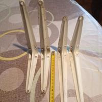 4 Supporti x Mensole/altro 19x15cm in Metallo