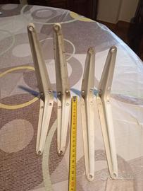 4 Supporti x Mensole/altro 19x15cm in Metallo