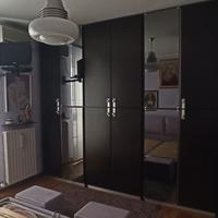 Camera da letto vintage armadio comò e comodini