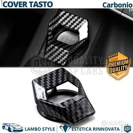 Cover Pulsante Accensione Auto Copritasto CARBONIO