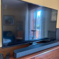 Smart TV Samsung 49" + Soundbar Sony 2.1 Wireless
