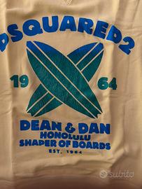 Dsquared2 felpa uomo L made in Italy 2017