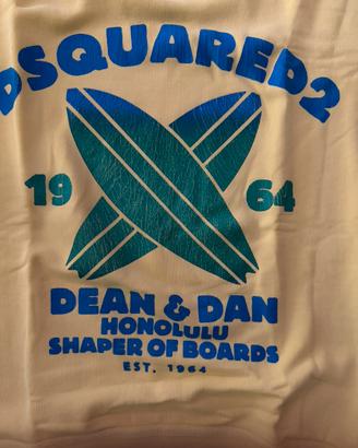 Dsquared2 felpa uomo L made in Italy 2017