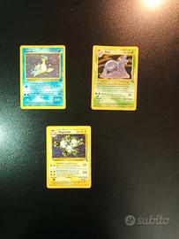 Tutte Holo vintage Fossil 2000 Pokemon