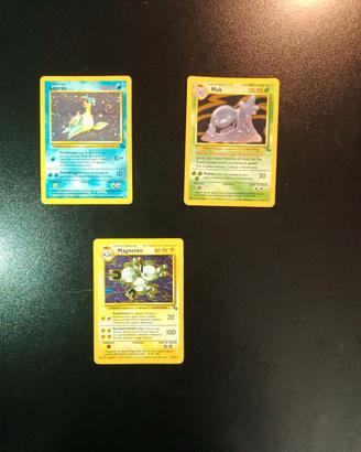 Tutte Holo vintage Fossil 2000 Pokemon