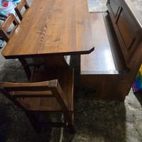 Tavolo in castano massiccio