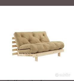 Karup divano letto color sabbia scuro