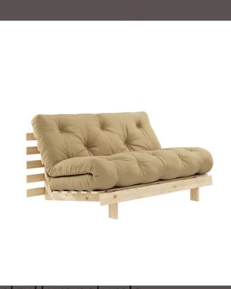 Karup divano letto color sabbia scuro