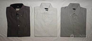 Lotto camicie uomo eleganti/casual taglia L 41/42