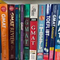Gmat e Toefl libri preparazione