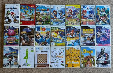 Lotto giochi  Nintendo WII +accessori