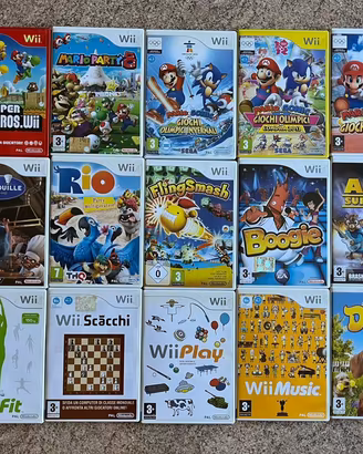 Lotto giochi  Nintendo WII +accessori