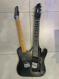 Steelgitr Double neck Mel O Bar telobar Walt Smith