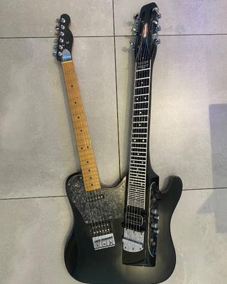 Steelgitr Double neck Mel O Bar telobar Walt Smith