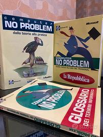 Computer No Problem lotto 3 libri vintage anni ‘90