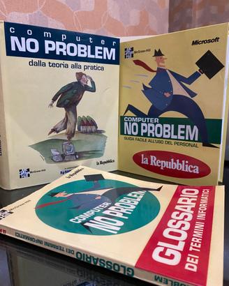 Computer No Problem lotto 3 libri vintage anni ‘90