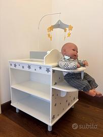 Fasciatoio bagnetto bambole