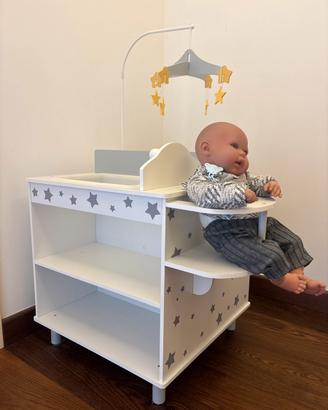 Fasciatoio bagnetto bambole