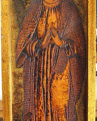 Scultura in legno di Umberto Bartoli - Madonna