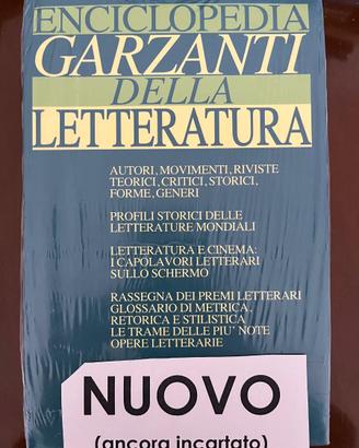 NUOVA - Enciclopedia Garzanti della Letteratura