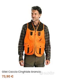 gilet caccia cinghiale Univers arancio