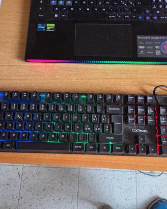 GXTrust Azor Tastiera Gaming USB Layout Italiano Q