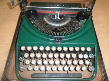 MACCHINA DA SCRIVERE OLIVETTI ICO VERDE