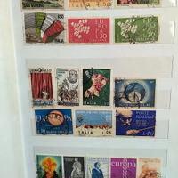 Album di francobolli, collezione, italiani