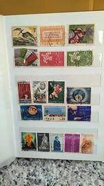 Album di francobolli, collezione, italiani