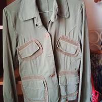 Giacca primavera Verde militare