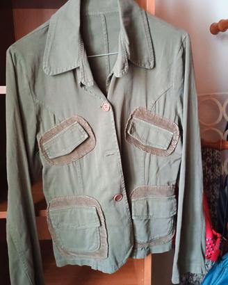 Giacca primavera Verde militare