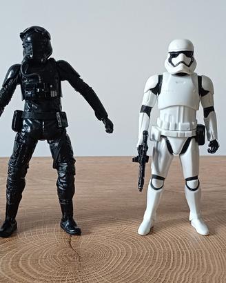 Lotto 4 Action Figure Star Wars 15cm lato oscuro