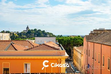 Bonaria. Trilocale con lastrico, cantina e p.auto