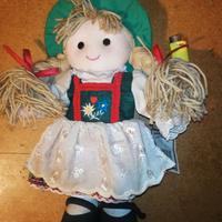 Bambola fatta a mano Original Hedeltraut Hofmann