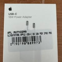 Alimentatore Apple originale 18W