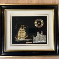 Quadro orologio da parete vintage