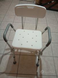 sedia per fare la doccia 