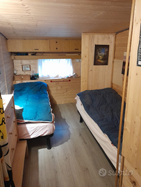 Roulotte con pre-ingresso