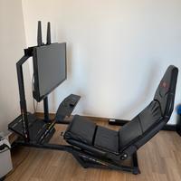 Postazione per simulatore next level racing