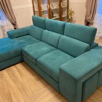 Divano con chaise longue 3 posti