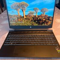 Portatile gaming Hp pavillon ryzen 7 nvidia 1650