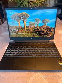 Portatile gaming Hp pavillon ryzen 7 nvidia 1650