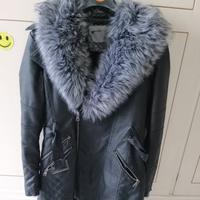 giubbotto donna in pelle e con pelliccia 