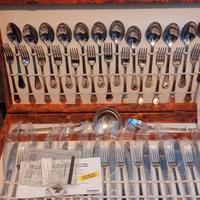 Servizio posate Gottinghen 75 pz acciaio/oro