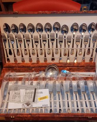 Servizio posate Gottinghen 75 pz acciaio/oro