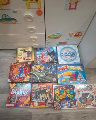 blocco 10 giochi da tavolo 