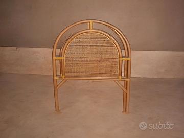 Struttura Letto singolo in vimini NO Materasso  Na