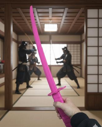 Katana retrattile giocattolo