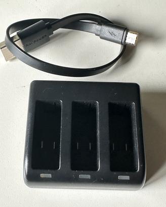 Caricabatterie gopro hero 5,6,7