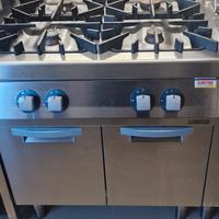 cucina professionale 4fuochi